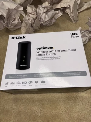 D-Link Optimum Wireless AC1750 Dual Band Smart Router speed-up to 1750 Mbps - Image 1 of 4