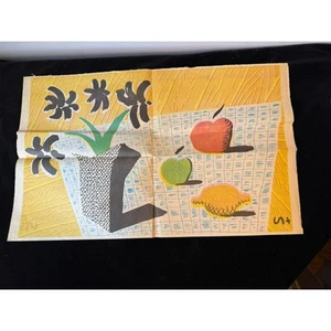 Due mele e un limone e quattro fiori, 1988 - Litografia giornale David Hockney - Foto 1 di 7