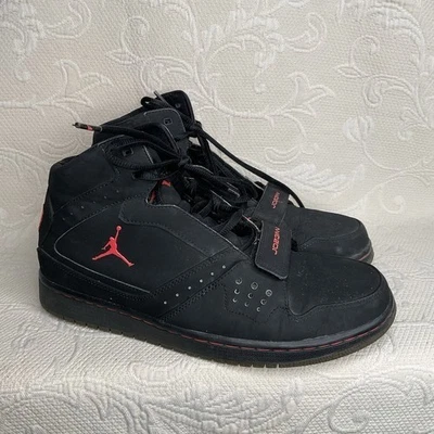 De colección Jordan 628584-023 Negro Zapatillas con Cordones Botines Hombres Talla 10 RARO Foto 1 de 4