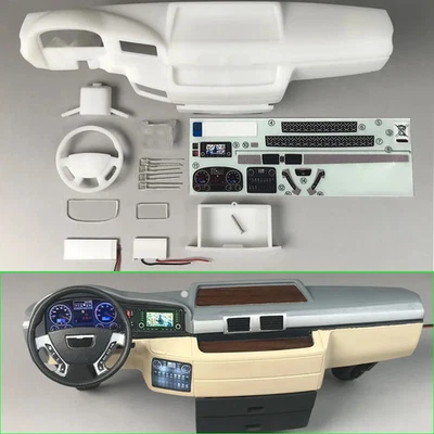 Plastik Links/rechts Peptid LED Innenraum Für 1/14 Tamiya RC LKW MANN TGX 56325 - Bild 1 von 4