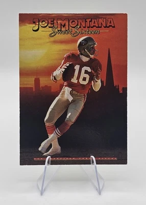 Joe Montana Skybox Primetime Sweet Sixteen 1992 #67 Foto 1 de 2