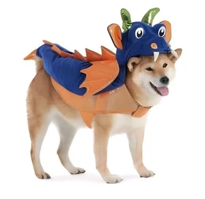 SPOOKY NIGHT Pet Dog Halloween Costume Plush "MONSTER DRAGON" Size L EUC - Picture 1 of 6