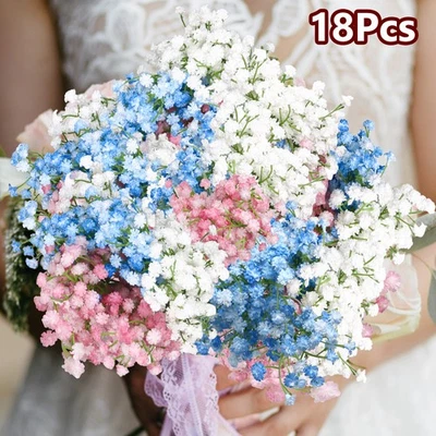 Flores artificiales plantas falsas plástico resistente a los rayos UV hogar interior/exterior jardín decoración Foto 1 de 4