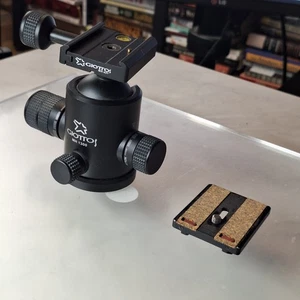Giottos MH1300 Ball Head for Tripod Quick Release Clamp Video Smooth  - Picture 1 of 11