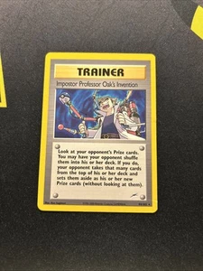 Imposter Professor Oak’s Invention 94/105 EX -Pokemon Card- Neo Destiny (4s) - Picture 1 of 6