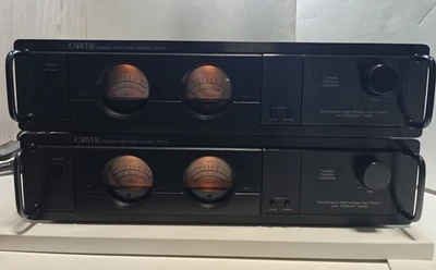 Carver TFM-55 Stereo Amplifier AMP 380 Watts X 2  1000w Mono @8 Ohms RARE PAIR 2 - Image 1 of 4