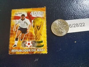Gary Lineker English soccer player Republique Du Mali Perforated Stamp - Picture 1 of 1