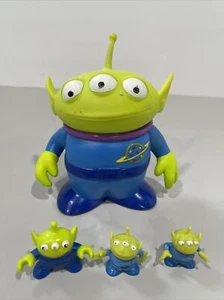 Lot of 4 - Toy Story Alien Figure Disney Pixar Thinkway Toys Pizza Planet - Picture 1 of 9