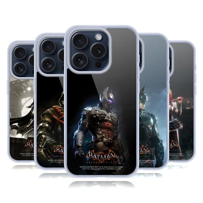 OFFICIAL BATMAN ARKHAM KNIGHT CHARACTERS SOFT GEL CASE FOR APPLE iPHONE PHONES - Image 1 of 4