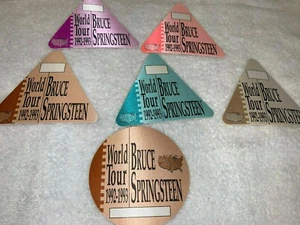 BRUCE SPRINGSTEEN 6 KONZERT BACKSTAGE TICKET PÄSSE Pass 1992 WORLD TOUR USA - Bild 1 von 9