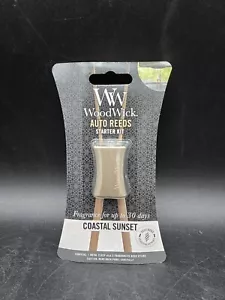 New WoodWick Coastal Sunset Auto Reeds Starter Kit Hanging Air Freshener YCC - Picture 1 of 2