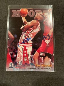 1997 Score Board Autographed Basketball Card - Tim Moore!!