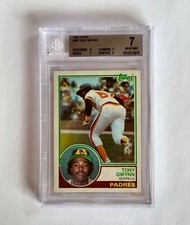 1983 Topps #482 Tony Gwynn RC Rookie HOF BGS 7 near mint - san diego padres