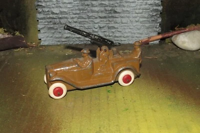 SCARCE BARCLAY LEAD TOY SOLDIER ANTI-AIRCRAFT GUN TRUCK -1940 - Image 1 of 4