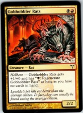 Gobhobbler Rats(x4) - Dissension - MTG