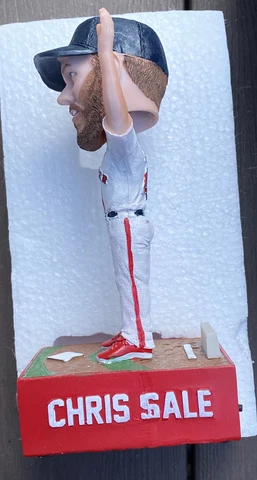 Chris Sale Bobblehead SGA Worcester Woo Sox Red Sox 2022 Rare Bobble Boston Cover