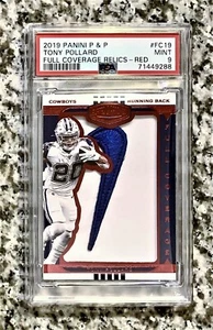 2019 PANINI PLATES & PATCHES TONY POLLARD NIKE SWOOSH RC PATCH #D 3/5 PSA 9 MINT - Picture 1 of 1