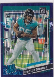 2023 Panini Donruss Optic NFL Football No 251 Brenton Strange Rookie Purple - Bild 1 von 2