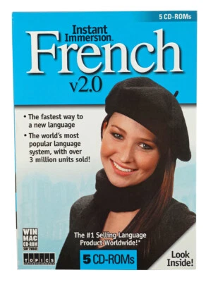 Instant Immersion Learn to Speak and Talk French 2.0 (5 CD Set) REDUCED price - Image 1 of 3