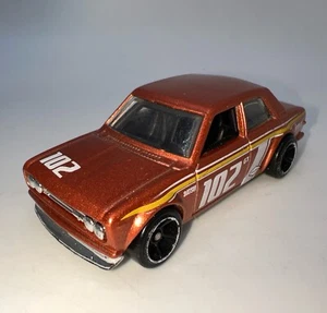 Datsun 510 Bluebird Hotwheel 102 imai Racing Copper Color Diecast Car - Picture 1 of 6