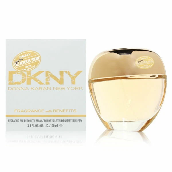 Golden Delicious Skin de Donna Karan para mujer 3,4 OZ spray hidratante EDTtte nuevo Foto 1 de 1