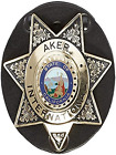 Porte-insigne à clipser pour insigne étoile Aker Cuir Products A592-BP