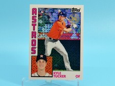 2019 Topps Series 2 KYLE TUCKER Silver Pack 1984 Chrome Ref #T84-21 • Astros RC