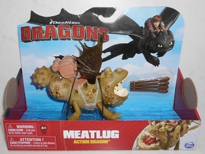 New VHTF 2017 Spin Master DreamWorks Dragons MEATLUG How to Train Your Dragon - Image 1 of 4