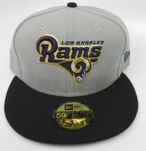 LOS ANGELES RAMS NFL VINTAGE FITTED SIZED NEW ERA CAP HAT NEW! DEADSTOCK - Picture 1 of 11