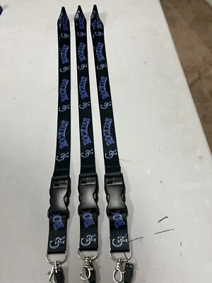 Colorado Rockies Baseball MLB Lot Of 3 Lanyard Key Ring Keychain W Safety Clip - Image 1 of 4