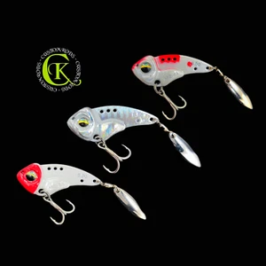 3x 8,5g Jig Spin Spinbait Chatterbait Kunstköder Blade Wobbler SpinMad Runner - Bild 1 von 1