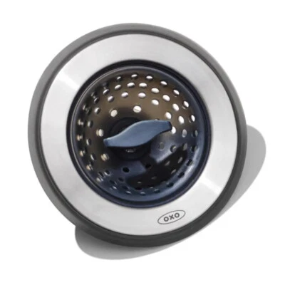 Colador y tapón de fregadero 2 en 1 OXO Good Grips 48653 Foto 1 de 4