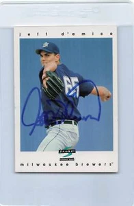 1996 Score #269 Jeff D'Amico Brewers Signed Auto *F1931 - Picture 1 of 1