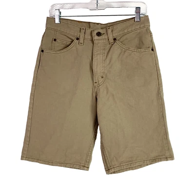 Pantalones Cortos De Colección Levi's Levis Strauss 550 Caqui Denim Naranja Tab Para Hombres 31 x 11 Foto 1 de 4