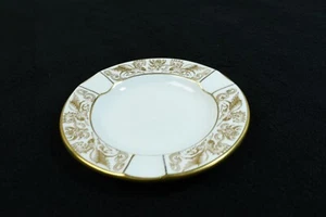 Wedgwood Florentiner Gold Knochen China Aschenbecher 4 1/2" - Bild 1 von 4