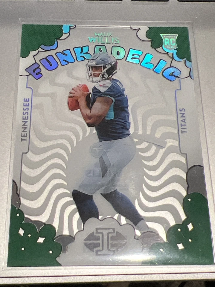 2022 Panini Illusions Malik Willis Funkadelic Green Parallel Tennessee Titans - Image 1 of 1
