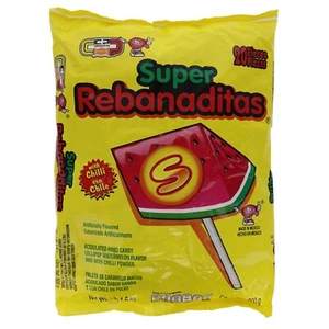 Super Rebanadita Sandia Lollipop Bag (20 Count) - 0.88 oz - Picture 1 of 2