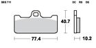 Klocki hamulcowe SBS Brembo Racing Calipers Monoblok X973760/61 P4 32/36