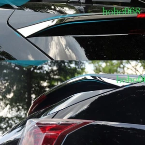 2xFor Cadillac SRX 2010-2016 Rear Left Right Spoiler Stainless Silver Trim Cover - Picture 1 of 2