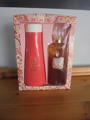 Vintage Max Factor Primitif Gift Set Talc/ Foaming Bath Set - Image 1 of 3