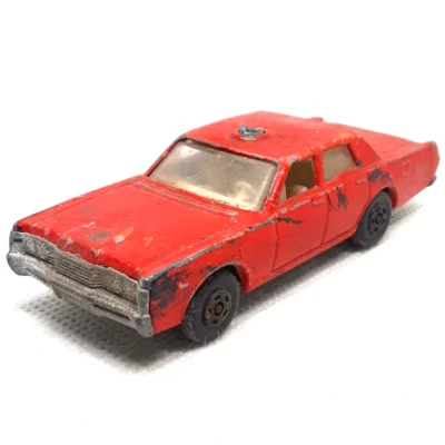 Lesney Matchbox Superfast Mercury Fire Chief No.59/73 Red Made In United Kingdom - Image 1 of 4