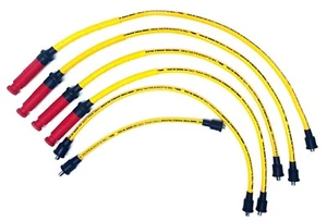 Samurai Sidekick 86-95 High Performance 10 mm Yellow Spark Plug Wire Set 29272Y - Picture 1 of 2