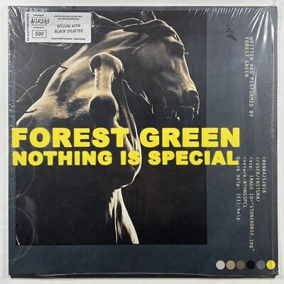 Forest Green “Nothing Is Special” EP/No Sleep (EX) Ltd Ed/500 Etch Yellow/Black - Image 1 of 4