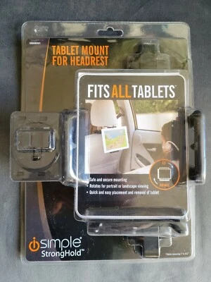 New iSimple StrongHold IPad Ereader Tablet Mount ISSH6501 for Backseat Headrest - Image 1 of 2