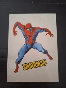 Vertice 1973 Big STICKER SUPERHEROE MARVEL Comics SPIDERMAN  - Photo 1 sur 8