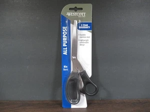 Westcott All Purpose 8 inch Bent Scissors - Picture 1 of 3
