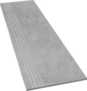 Treppenfliese Hometec Beton 30 x 120cm grau Bodenfliese Fliesen Fliese - Bild 1 von 1