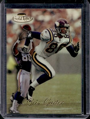1998 Topps Gold Label Cris Carter #63 Vikings - Image 1 of 2
