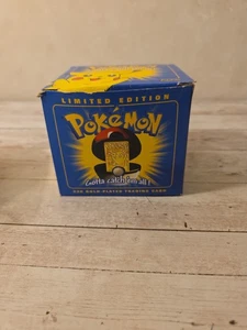Carta POKÉMON Burger King Oro 23K PIKACHU ~ mai aperta - Foto 1 di 10
