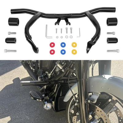 Protector de motor delantero barra plana para Harley Electra Glide Standard 2019-2022 Foto 1 de 4